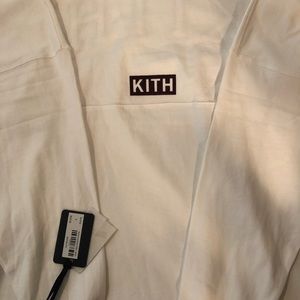 Kith. Box Logo long sleeve. White. Brand new.